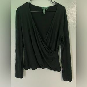 Lauren Ralph Lauren black top